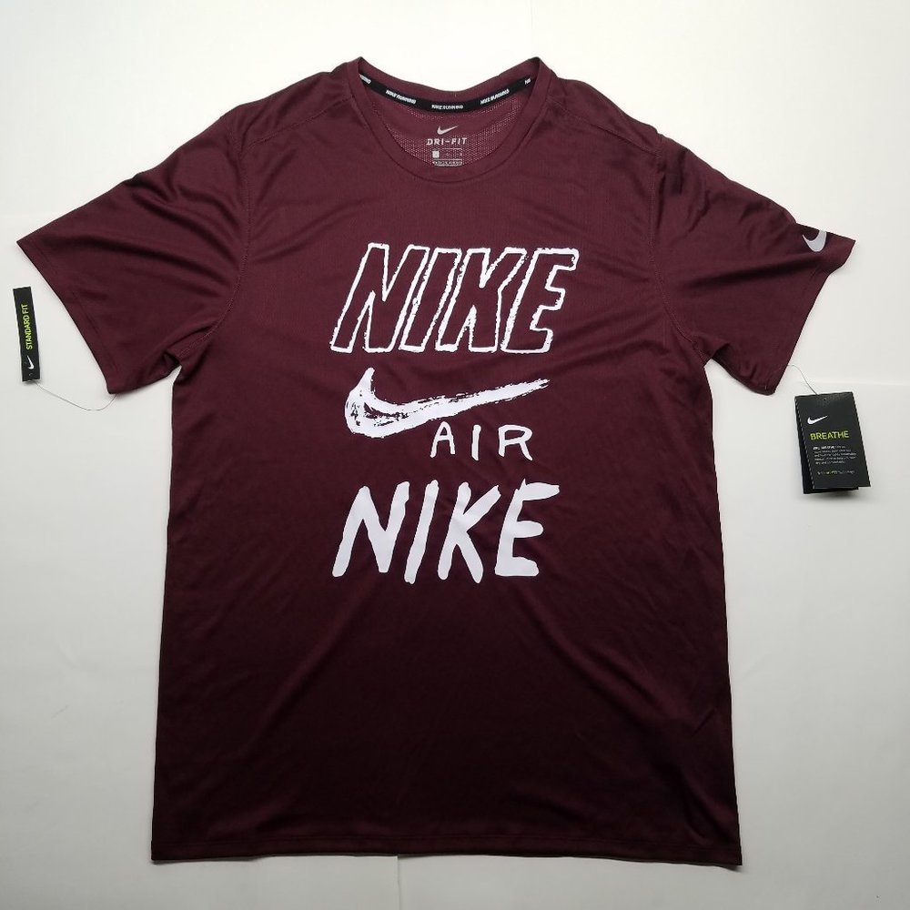 Nike Air SWOOSH Running Shirt - Large